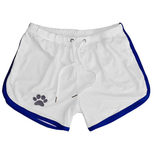 Mens Gym Fitness Shorts Bodybuilding running sports shorts Jogging Workout Male Summer Breathable Mesh Shorts men Sweatpants02