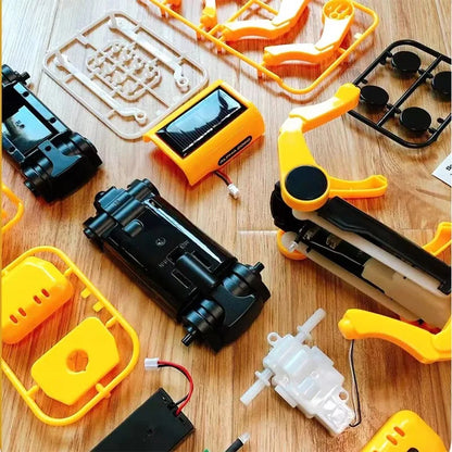 Robot Dog Science Experiment Kits Solar Powered Puppy for Kids DIY Educational Stem Toys  Children Christmas Gifts