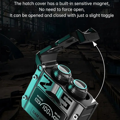 M25 Small Wireless Earbuds Cheap Wireless Low Latency IPX-7 Waterproof Type C Earphone Motast Wireless Earbuds