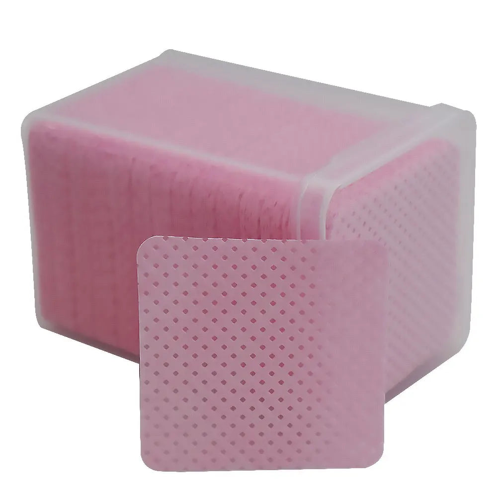 200pcs Wipes Paper Cotton Eyelash Glue Remover Wipe Mouth Of The Glue Bottle Prevent Clogging Glue Cleaner Pads Lash Extension
