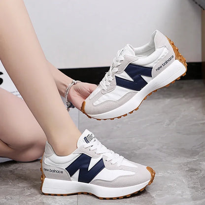 Women Sneakers 2025 New Spring Autumn Brand Luxury Vulcanize Shoes Casual Footwear Zapatillas Mujer Light Flat Breathable Shoes