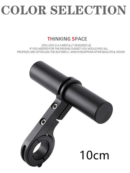 10/20/30cm Bicycle Handlebar Extended Bracket MTB Headlight Mount Extented Bar Road Mountain Bike Handlebar Extender Rack Parts
