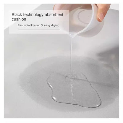 Bathroom door absorbent floor mat foot mat household toilet toilet soft diatom mud toilet quick drying non-slip mat