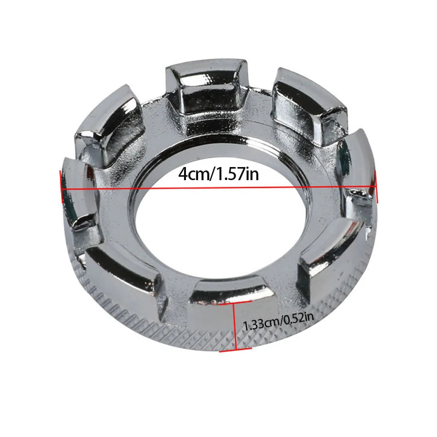 maintenance bicycle spoke wrench, bicycle spoke nipple key, 8-way wrench for bicycle maintenance, used for bicycle wire adjustme