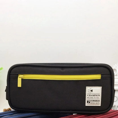 1PC Large Capacity Pencil Case Stationery Cute Boys Girls Gift Bag Pen Box Pencil Cases Storage Student School Office Supplies