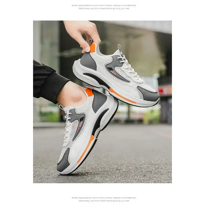 Sneakers for Men Fashion Outsole Male Casual Sport Shoes Man Running Flats Shoes Tenis De Mujer Zapatillas Sapato Masculino