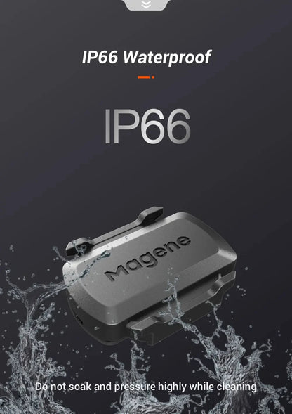 MAGENE Computer Speedometer ANT+ Speed And Cadence Dual Sensor Bike Speed And Cadence Ant+ Suitable For GARMIN IGPSPORT Bryton