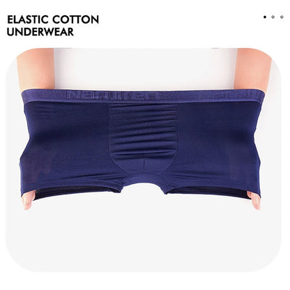 Men Panties Male Underpants Man Pack Shorts Boxers Underwear Slip Homme Calzoncillos Bamboo Hole U Convex Pouch Large Size 6XL