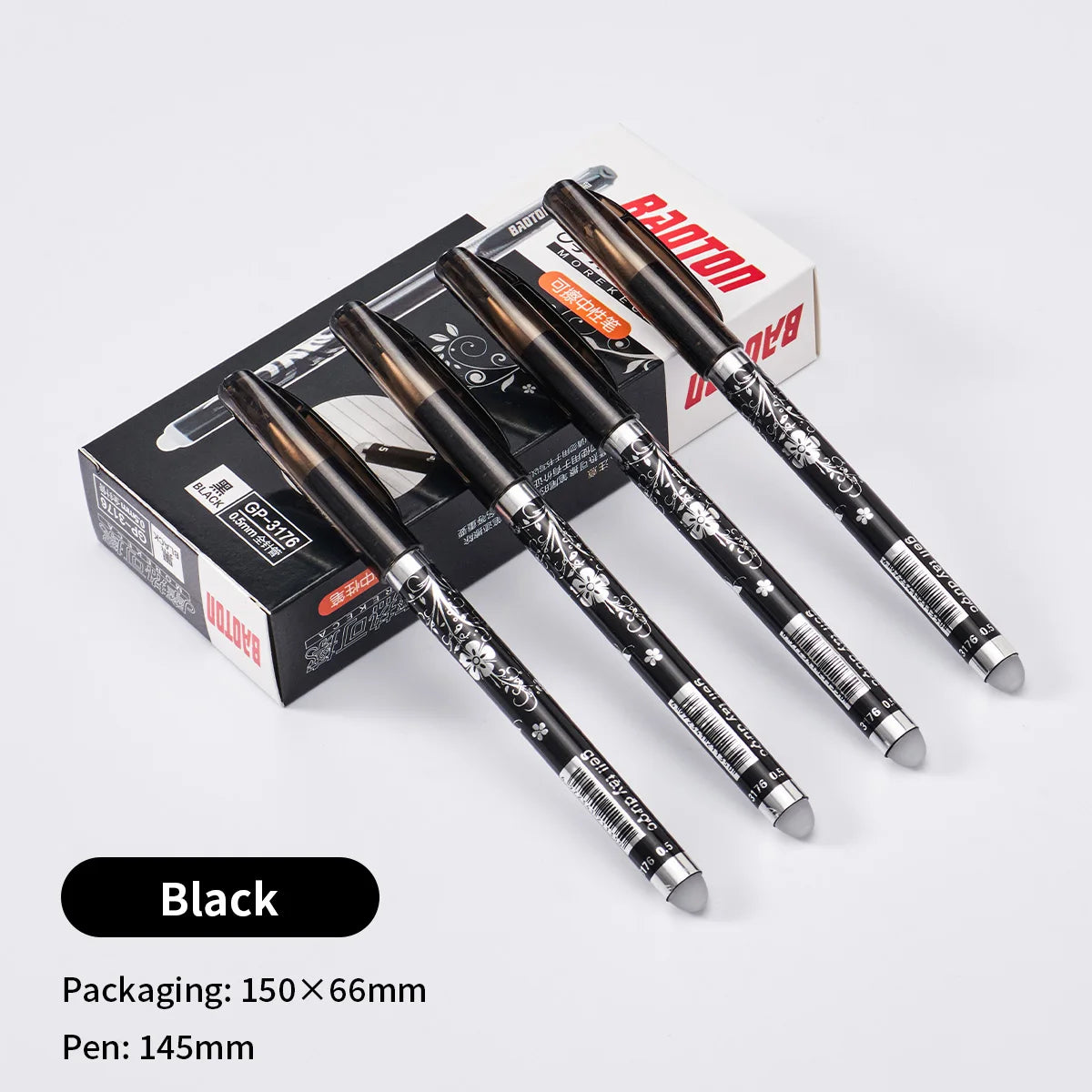 26 Pcs/Set Kawaii Erasable Pens 0.5mm Gel Pen Waterproof Gel Ink Stationery School Writing supplies for Notebook Office Student