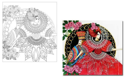 1 Books Mandalas Flower Coloring Book For Children Adult Relieve Stress Kill Time Graffiti Painting Drawing Art Book Stationerys