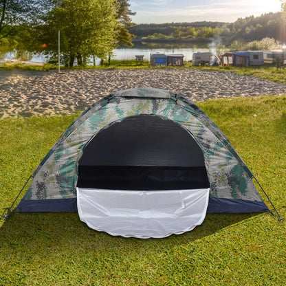 Camping Tent Fishing Tent Leisure Tent Outdoor Single Person Leisure Windproof Tent for Camping Fishing Climbing Camouflage