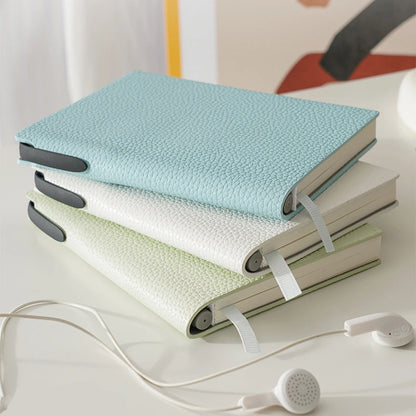 Business Office Custom Letters Notebook A6 School Student Leather Fashion Diary Books Portable Luxury Note Book Engraving Gift