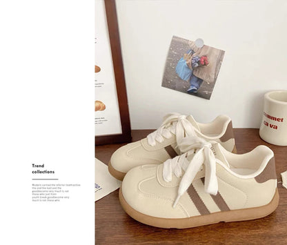 Women's Shoes Autumn New Fashion Trend Casual Shoes Wide Toe Soft Comfortable Flat Shoes Outdoor Casual Sports Shoes