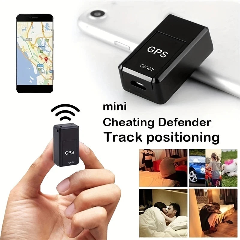 Gf07 Magnetic Mini Car Tracker Gps Real Time Tracking Locator Device Magnetic Gps Tracker Real-Time Vehicle Locator Pet Tracker