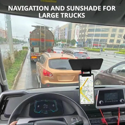 Mobile Phone Sun Visor Uv Protection Phone Screen Universal Smartphone Sunshade Cover For Outdoor Use For Smartphones ﻿