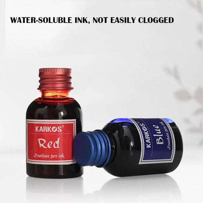 Pure Black Colorful Fountain Pen Ink Universal Refill Ink Stationery Office School Supplies Pens Pencils Writing Supplies