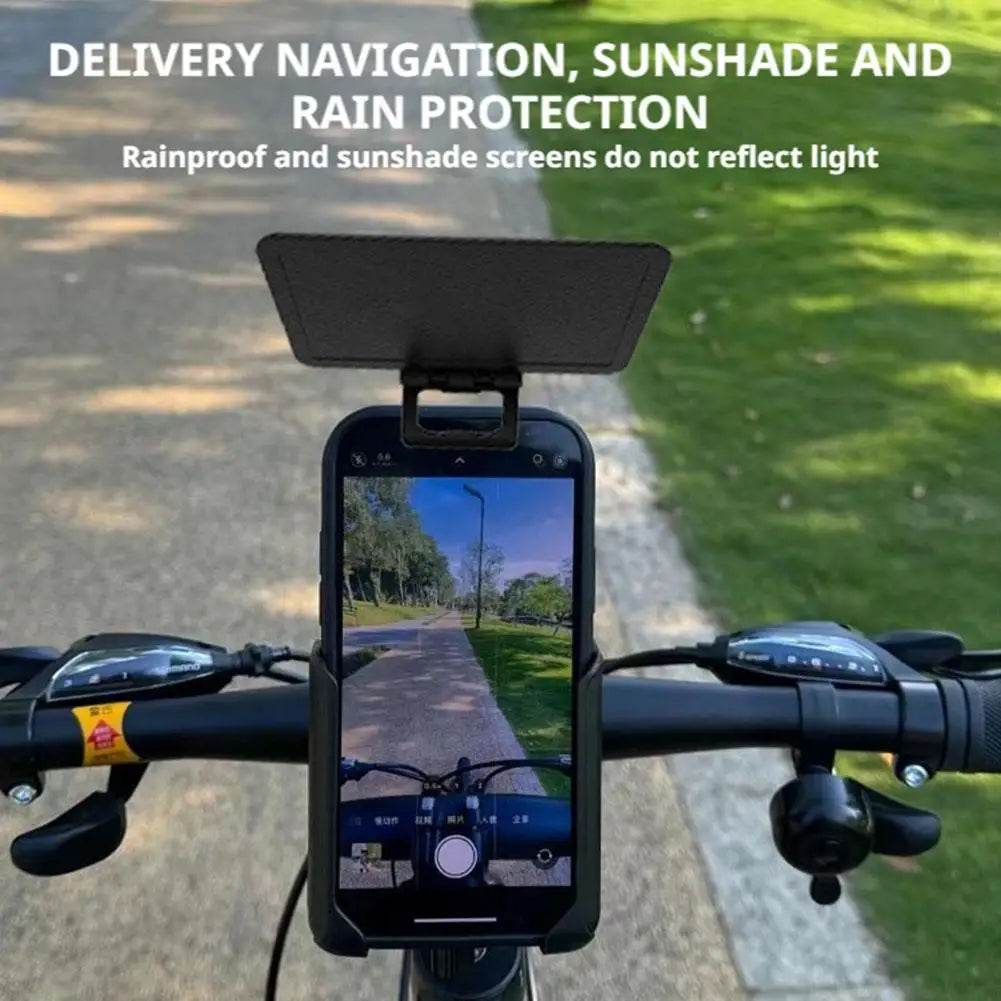 Mobile Phone Sun Visor Uv Protection Phone Screen Universal Smartphone Sunshade Cover For Outdoor Use For Smartphones ﻿