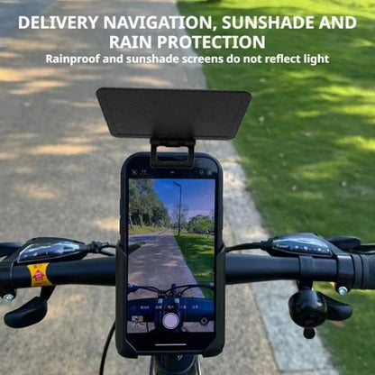 Mobile Phone Sun Visor Uv Protection Phone Screen Universal Smartphone Sunshade Cover For Outdoor Use For Smartphones ﻿