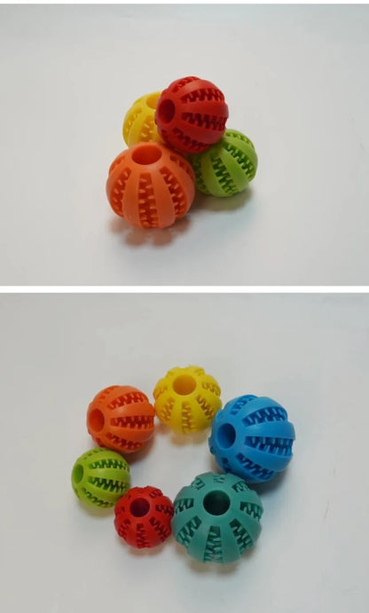 Cross-border pet dog leakage toy balls, teething puzzles, anti-boring and biting training toys