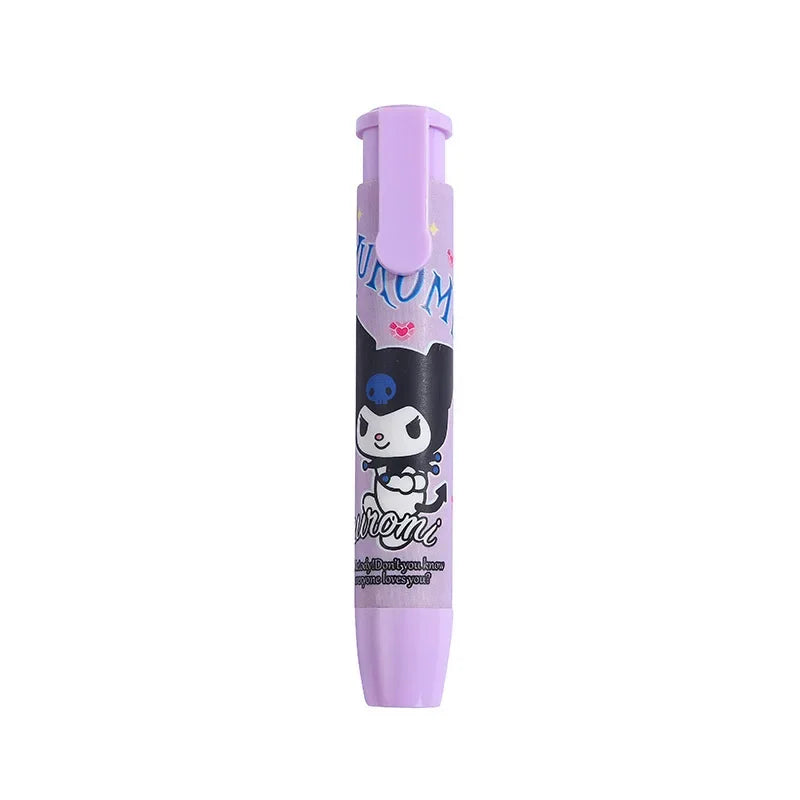 Creative Press Eraser Anime Kuromi Melody Cinnamoroll Cartoon Kawaii Stationery Gift Office School Supplies