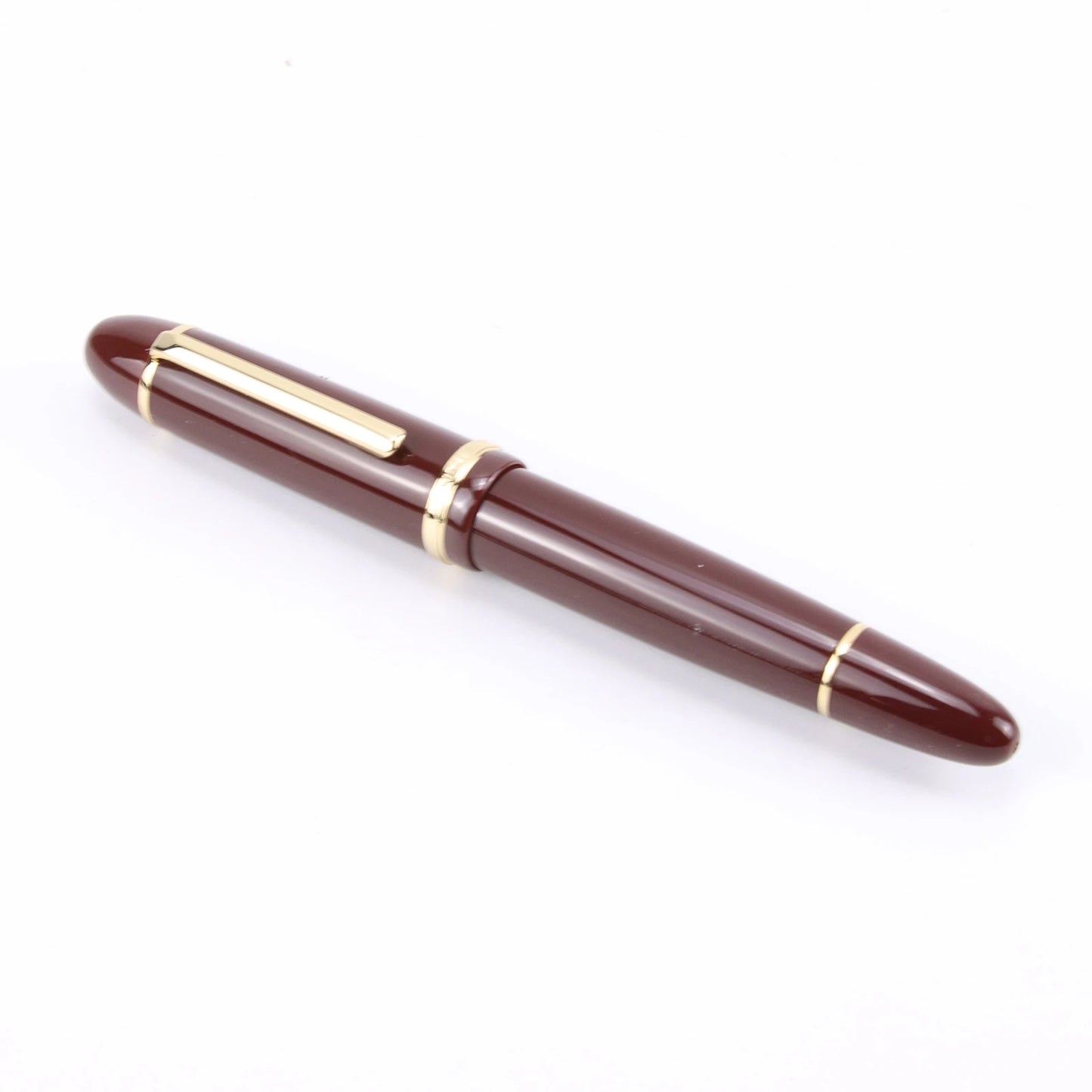 JinHao X159 Acrylic Black Fountain Pen Metal Clip Extended Fine Nib F 0.5mm for business office and school stationery gifts