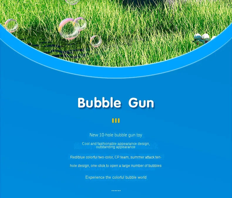 Children Bubble Gun Toy Astronaut Fully Automatic Bubble Machine Bubbles Gun Outdoor Game Fantasy Toy for Boys Girls Gifts