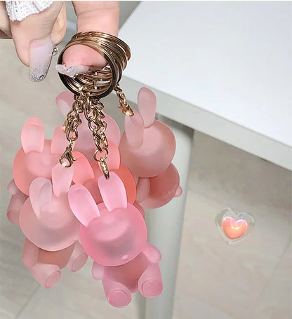 Gege Bear Rabbit Lip Glaze, Matte Velvet Lip Clay Long-lasting Color Non-drying Lipstick