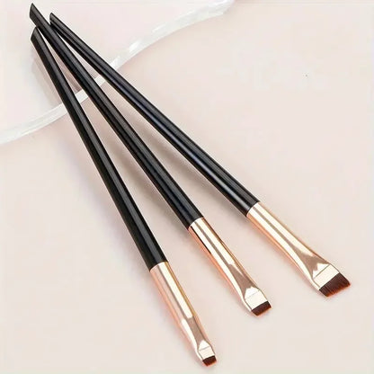 4Pcs Eye Smudge Brush, Fine Soft Makeup Tool, Eyeshadow Brush Set Eyeliner Brush For Blending Eyeshadow Eyeliner, Ideal