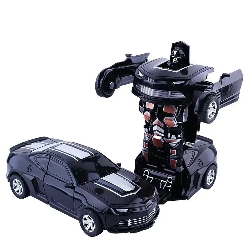 Transforming Inertial Car with Collision Technology: Autobot Robot Car for Boys