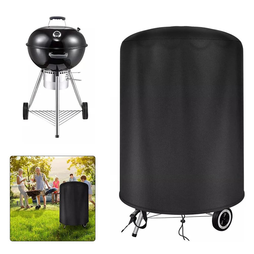 For Raweao Kettle BBQ Cover For Weber 57Cm Waterproof Barbecue Cover Round BBQ Outdoor Cooking Cover