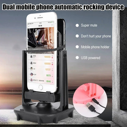 Mobile Phone Walking Swing Shaker Holder Automatic Device Phone Pedometer Step Counter Shaking Accessories Silent For All Phones