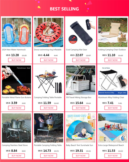 Camping Hiking Portable Foldable Inflatable Sleeping Mat Camping Single Air Mat Camping Travel Mattress Garden Beach Air Mat