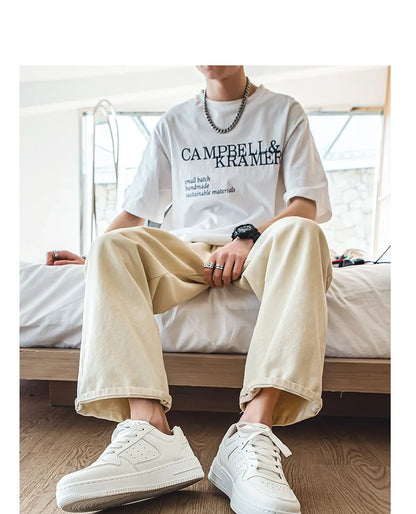 Men's Shoes Comfortable Classic Sports White Fashion Trend Simple and Versatile Casual Outdoor Breathable Walking Flat Shoes