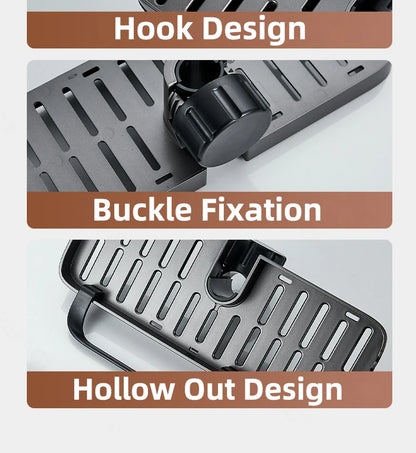 Kitchen Faucet Rack  Kitchen Accessories Sponge Storage Rack Kitchen Sink Rack Holder Dishcloth Towel Rack Filter Basket