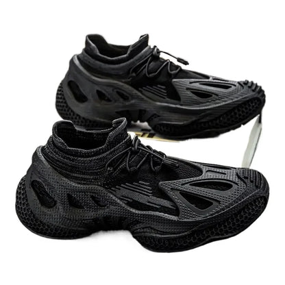 2025 Men Shoes -New Casual and Fashionable Sneakers Sports- Fly Woven Sneakers, Thick Soled- Versatile Socks, and -Trendy -Shoes