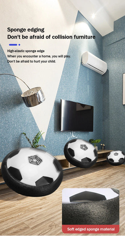 1 Pcs Battery Type Electric Light Air Cushion Indoor Parent Child Exercise Suspended Football