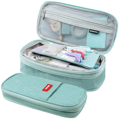Kawaii Pencil Cases Large Capacity Pencil Bag Pouch Holder Box for Girls Office Students Organizer School Stationery Supplies