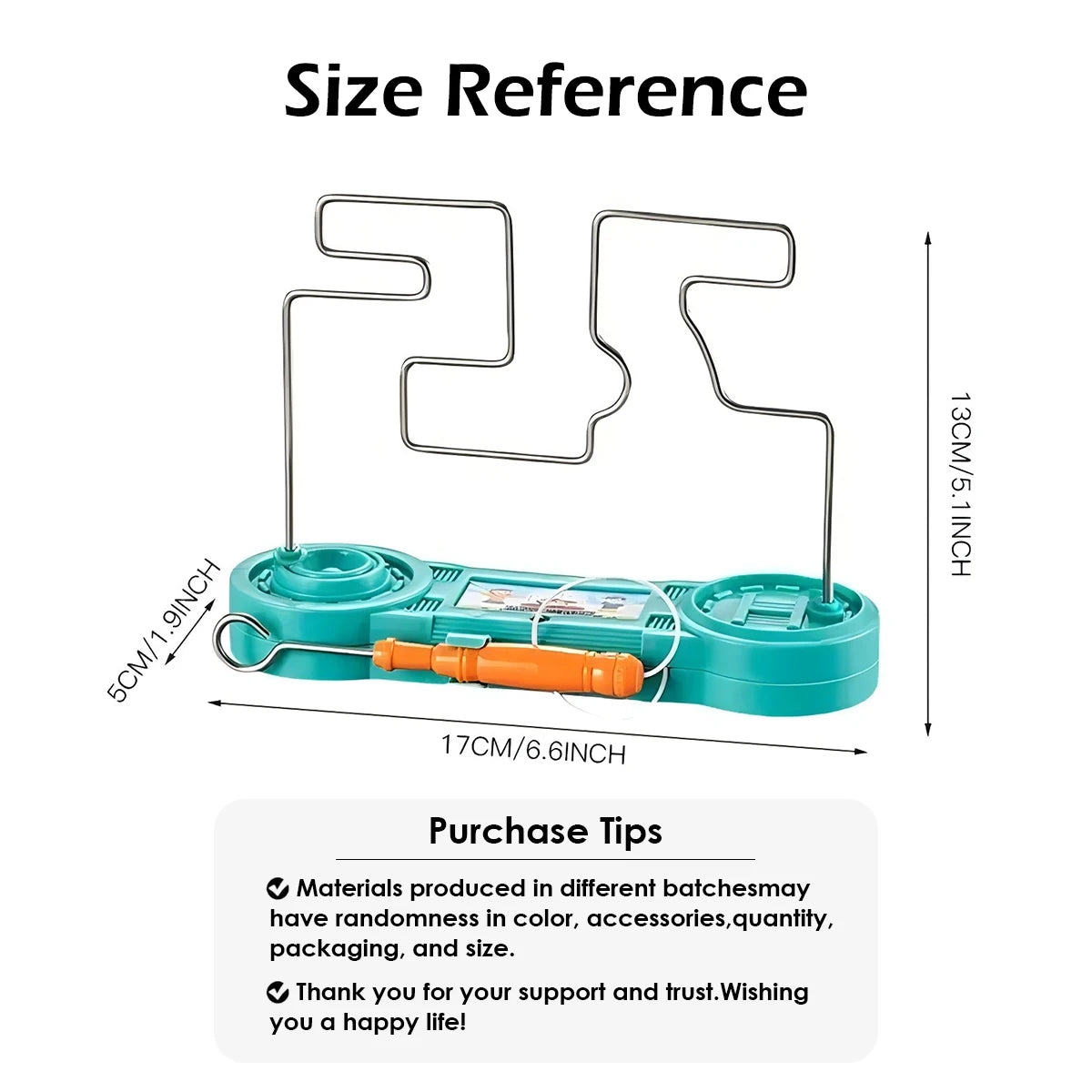 1pcs Fire Line Impact Electric Touch Maze Kids Puzzle Interactive CHILDREN'S Creative Gift Focus Artifact Focus Training Game