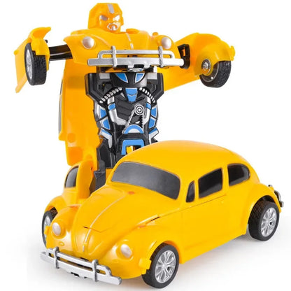 Transforming Inertial Car with Collision Technology: Autobot Robot Car for Boys