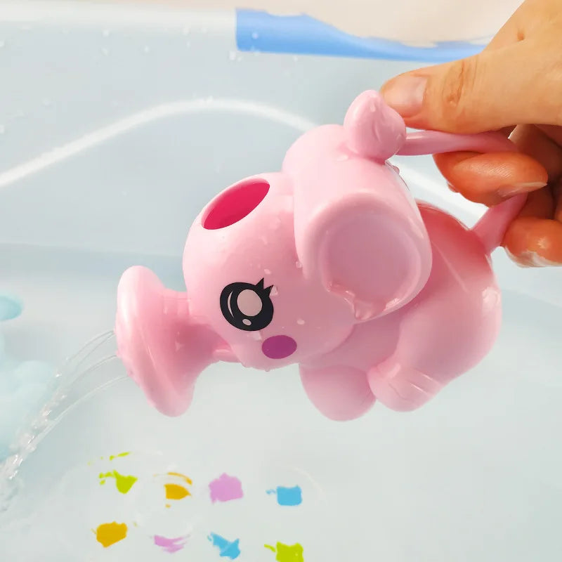 Baby Bath Toy, Bathing Cute  Elephant Shower Swimming Water Spraying Clouds Shower Bath Toy For Kids Water Playing Toy