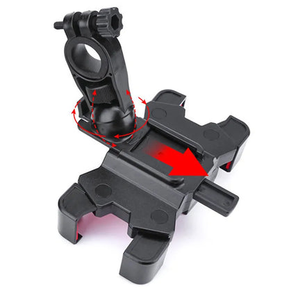 Bicycle Phone Holder Bike Accessories Motorcycle Adjustable Stand 360° Rotatable GPS Clip Cycling Mtb Accesories Bikes Sports