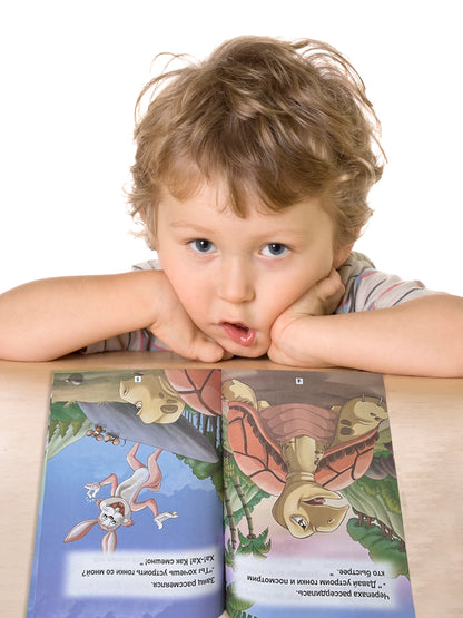 Russian Children's Storybook Set - Classic Fairy Tales, Colorful Illustrations, Early Childhood Education Enlightenment