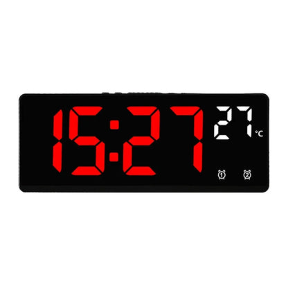 Digital Alarm Clock Travel Clock with Temperature Table Clock Large Display for Bedroom Office Kitchen Home Decoration