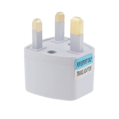 UK Plug Adapter for  Charges / phone / laptop / portable DVD player, Digital Camera Converts a US 2 pin plug to a UK 3 pin plug