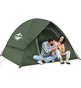 Tents for Camping 3-4 Person with Rainfly Camping Tents 100% Waterproof Windproof Tents for Camping with Removable Rainfly