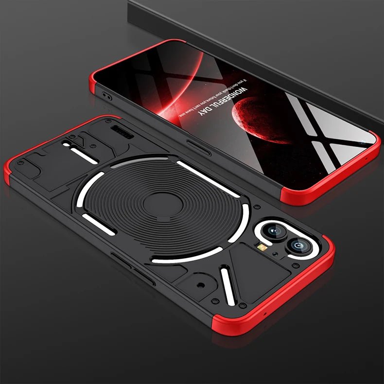 Shockproof Case for Nothing Phone 1 One Phone1 (1) 6.55 inch Cover Full Protect Camera Lens Anti-Fingerprint Back Shell Fundas