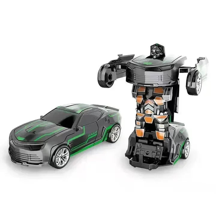 Transforming Inertial Car with Collision Technology: Autobot Robot Car for Boys