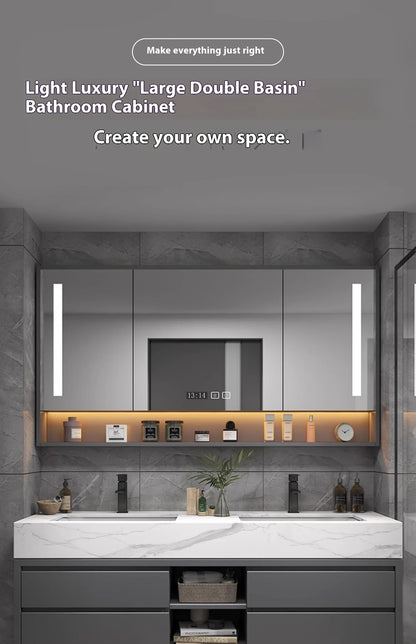 Bathroom Accesories Cabinet Wall Home Accessories Set Luxury Full Furniture Shelfs Sink Cabinet Modern Hovedskapet Bathroom Home