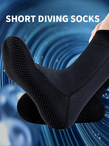 3mm Neoprene Diving Socks Wetsuit Shoes Non-slip Adult Warm Patchwork Elasticity Diving Surfing Boots for Swimming Snorkeling