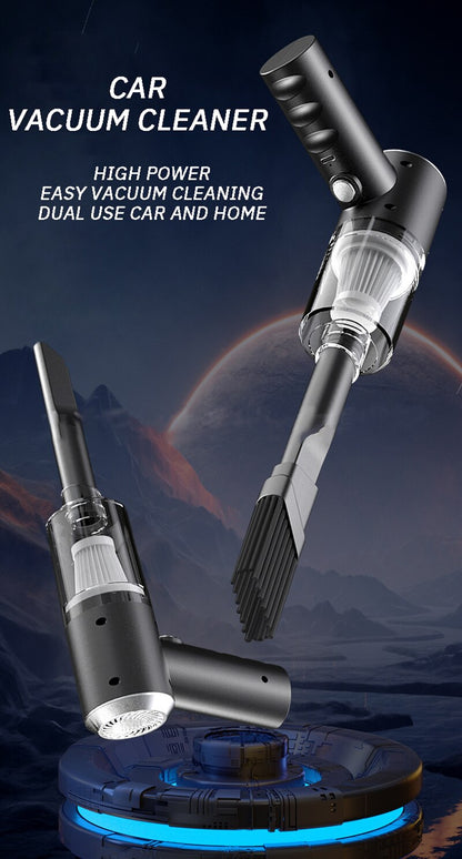 مكنسة كهربائية لاسلكية للسيارة بقوة 5500 باسكال وقوة 120 وات، مكنسة كهربائية محمولة عالية الطاقة للاستخدام المنزلي والمكتب والسيارة